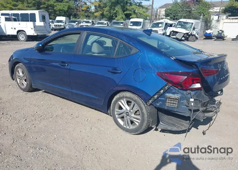 2020 Hyundai Elantra Sel из США, поврежденный, VIN 5NPD84LF8LH553813